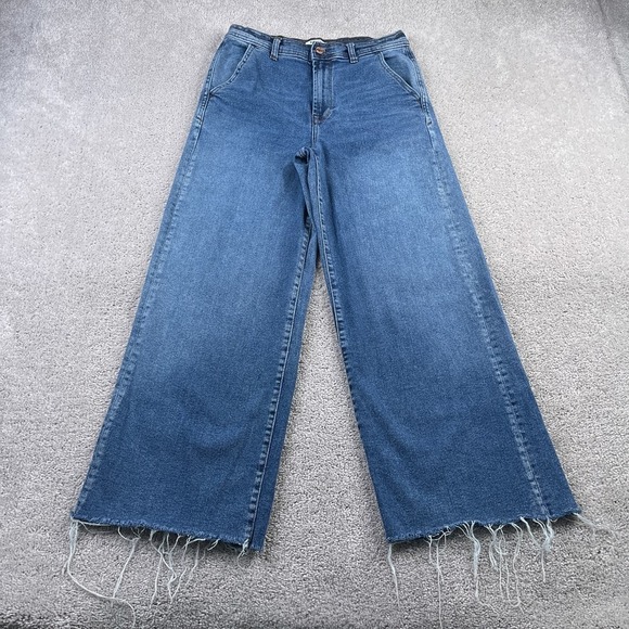 Kensie | Jeans | Kensie Jeans Womens 4 Blue Kaya High Rise Wide Leg ...